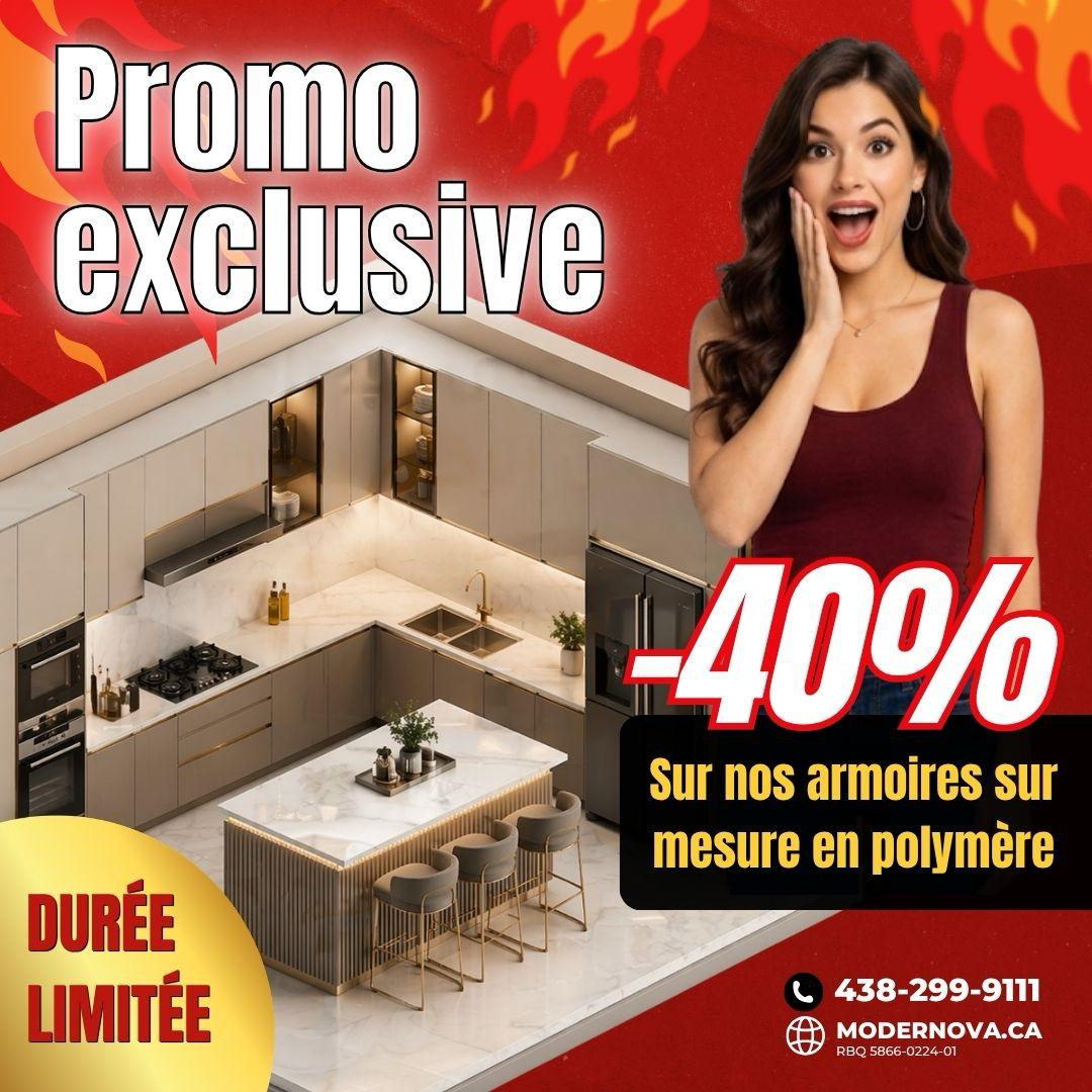 Offre spéciale armoires sur mesure